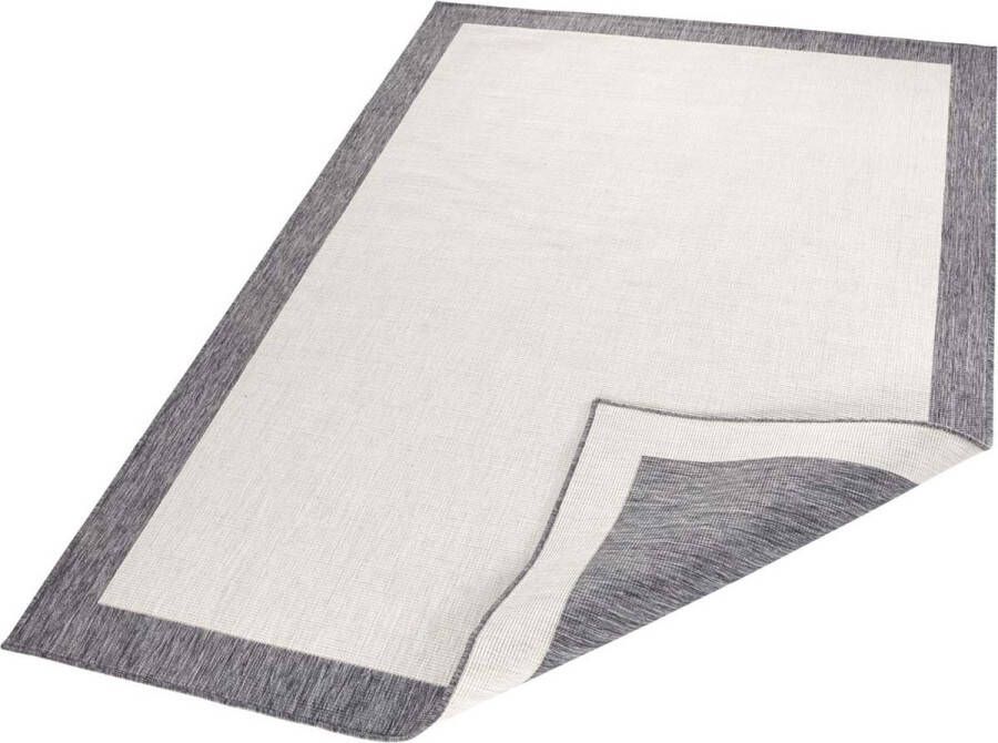 HANSE Home Vloerkleed Panama tweezijdig te gebruiken kleed Binnen- en buitengebruik weerbestendig balkon loper woonkamer waterbestendig