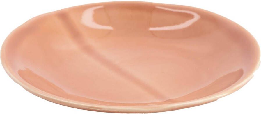 Nosse Ceramics Gebaksbord Smooth terracotta 15cm (set van 6) Kleine borden