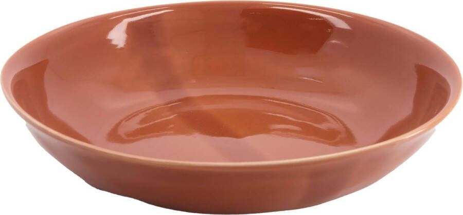 Nosse Ceramics Saladekom Smooth 28cm terracotta Saladekommen