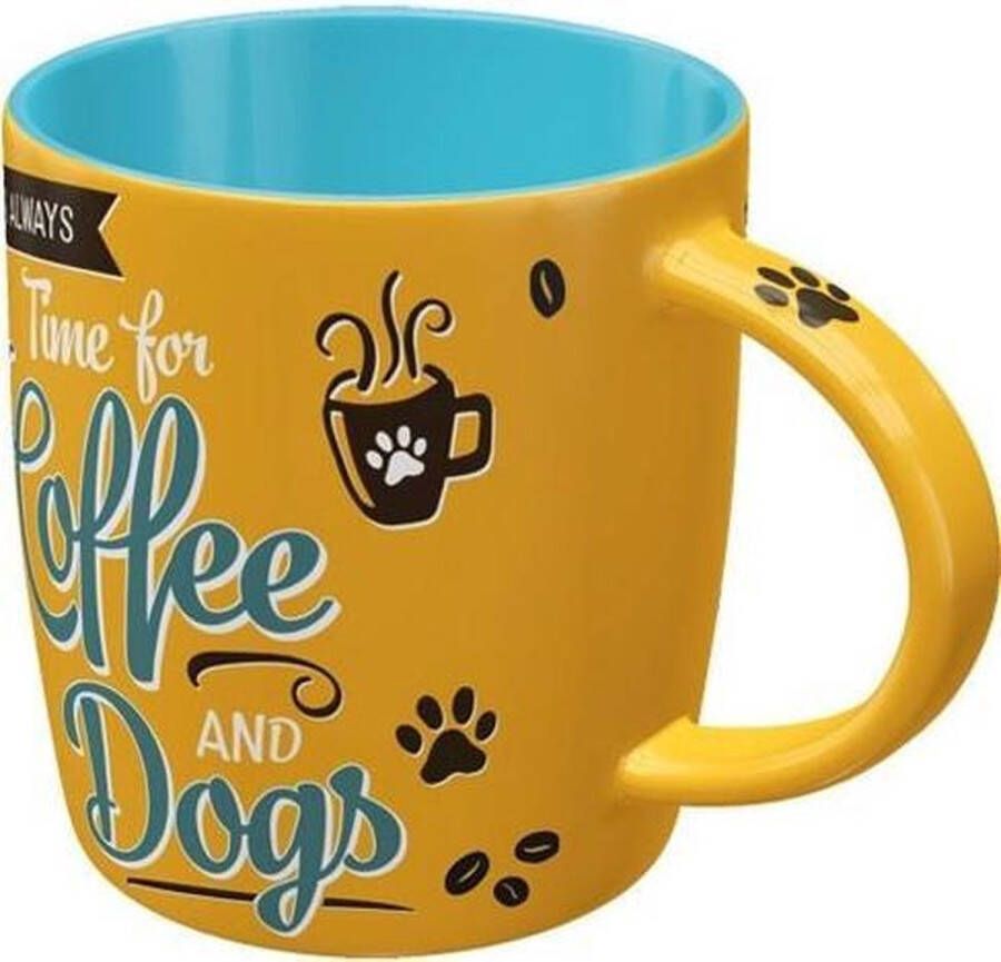 Nostalgic Art Merchandising Beker Coffee and Dogs