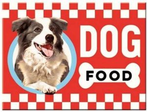 Nostalgic Art Merchandising Dog Food Magneet