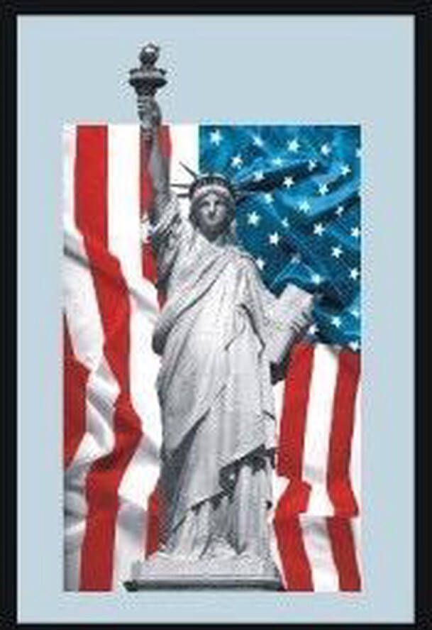 Nostalgic Art Merchandising Liberty Spiegel L357 Wandspiegel Amerika USA