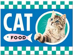 Nostalgic Art Merchandising Magneet Cat Food