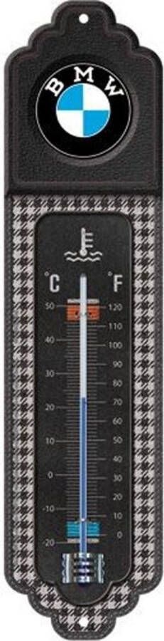 Nostalgic Art Merchandising Thermometer Bmw Classic Pepita