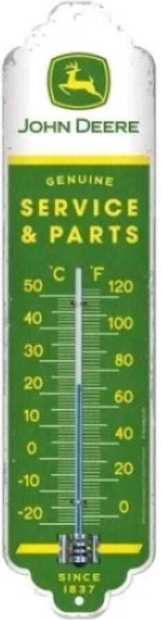 Nostalgic Art Merchandising Thermometer John Deere Genuine Service And Parts Since 1837