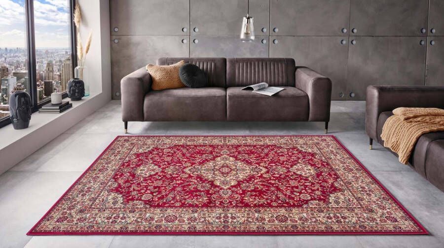 Nouristan Perzisch tapijt Zahra rood 200x300 cm