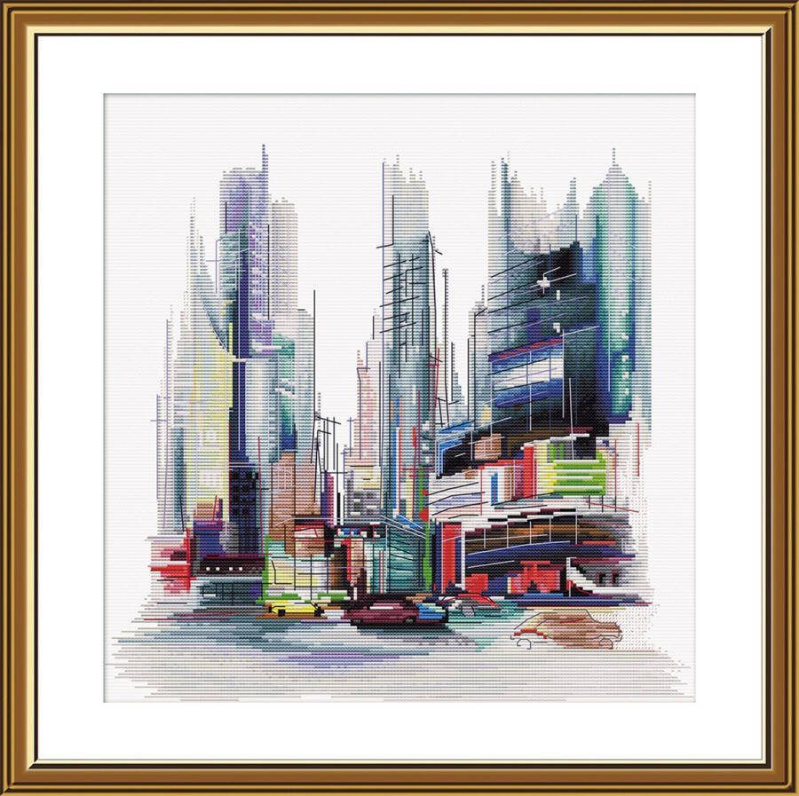 Nova Sloboda Borduurpakket Megapolis Metropolis 14 count
