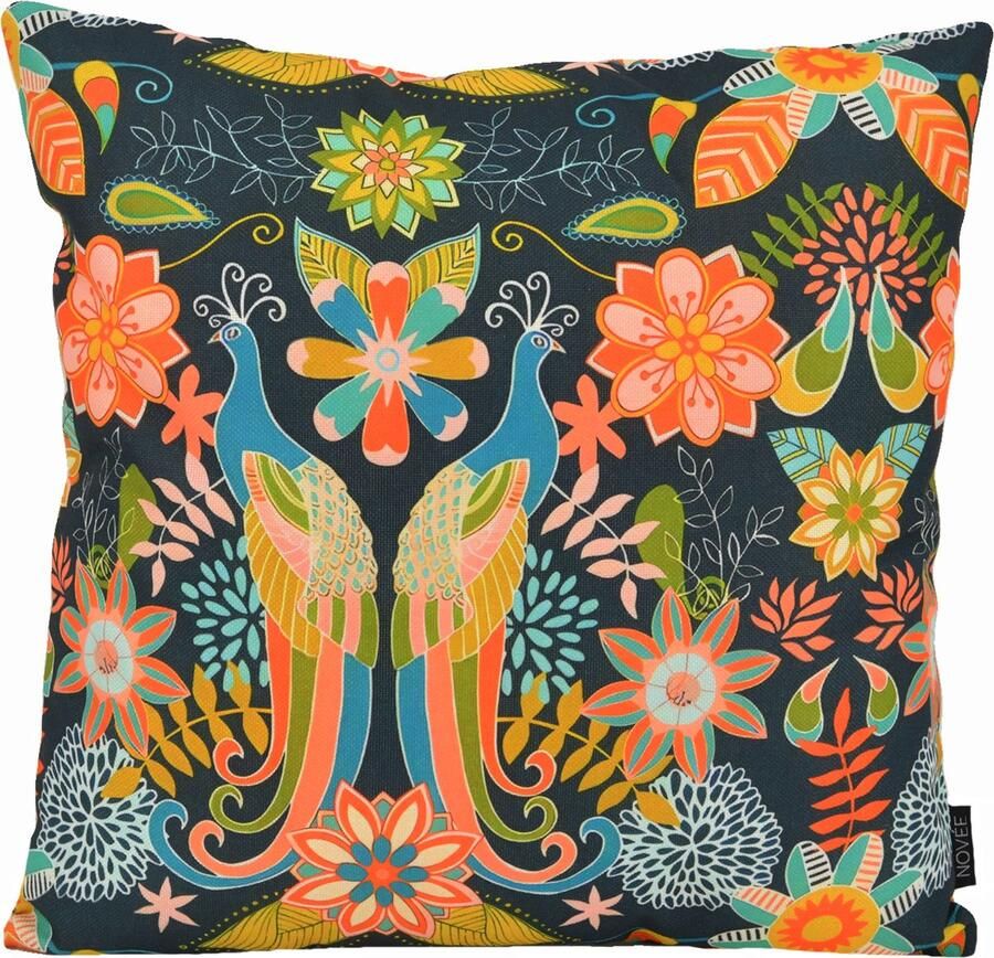 NOVÉE Sierkussen Botanical #2 Outdoor 45 x 45 cm Katoen Polyester