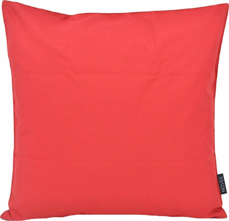 NOVÉE Sierkussen Zara Rood Outdoor 45 x 45 cm Polyester