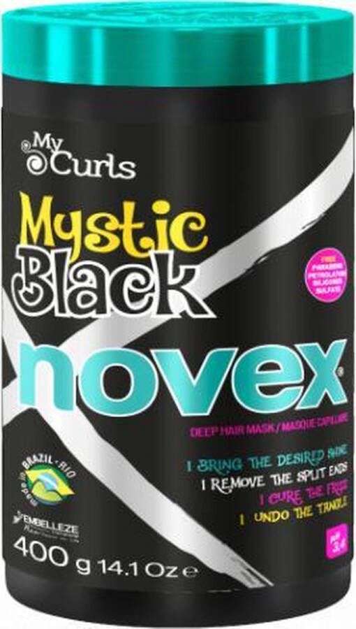 Novex My Curls Mystic Black Deep Hair Mask 400ml