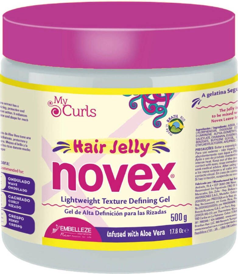 Novex Styling Gel My Curls Hair 500 ml (500 ml)