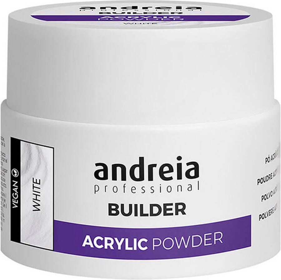 Novex Nagebehandeling Professional Builder Acrylic Powder Polvos Andreia Wit (35 g)