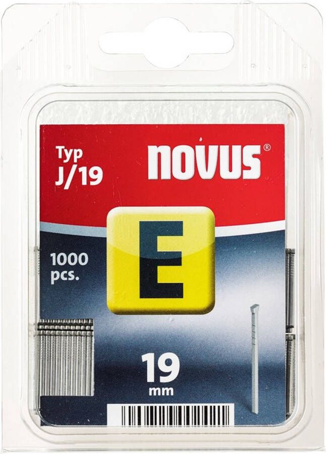 Novus Brad Gegalvaniseerd Voor Handtacker 19 mm