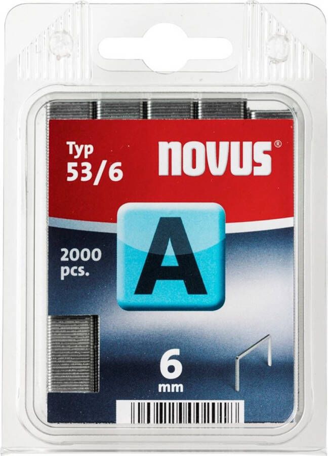Novus Niet Gegalvaniseerd Voor Handtacker 6 mm