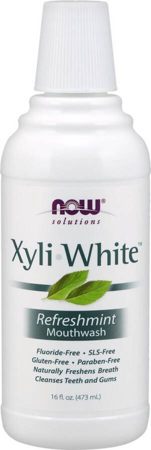 Now Foods Xyliwhite Refreshmint Mondwater (473 ml.)