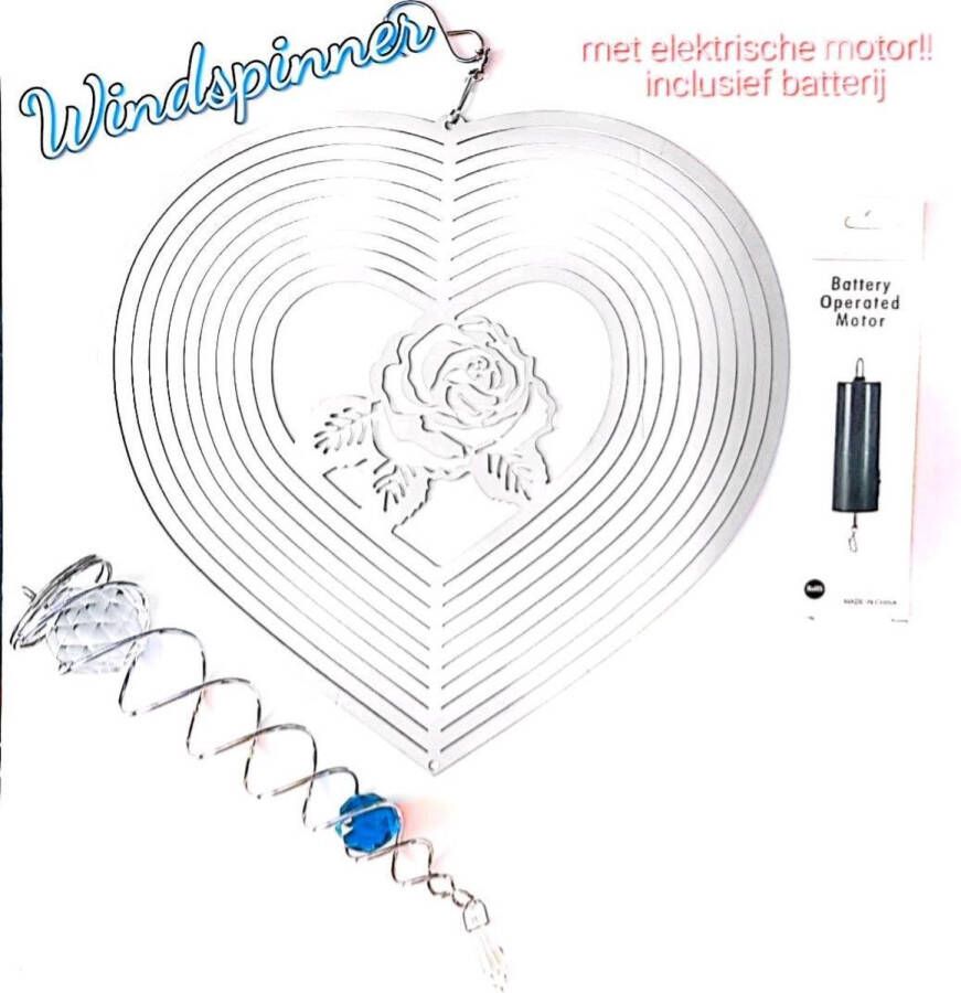 Now4you Windspinner XL Roos Blauw