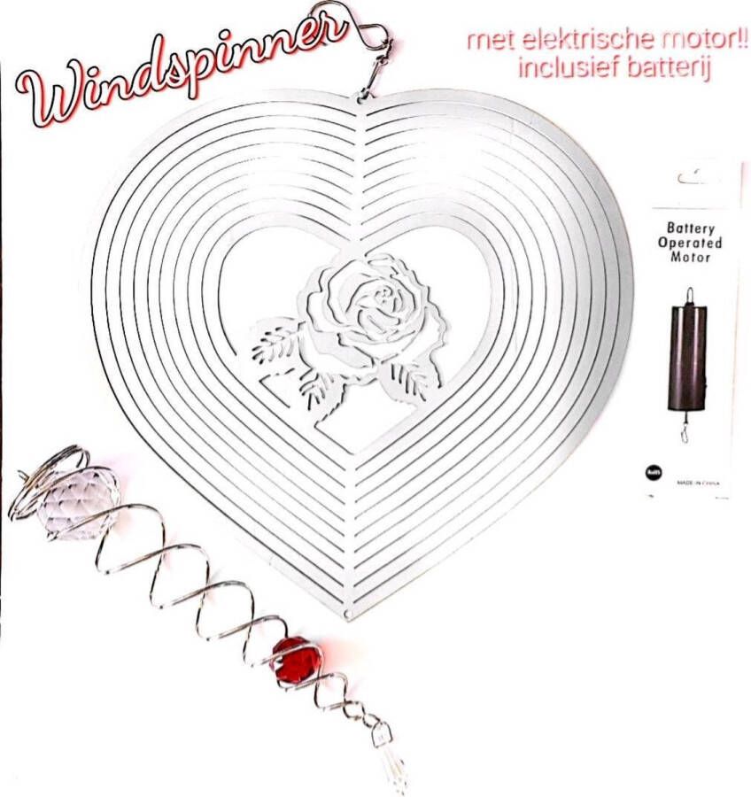 Now4you Windspinner XL Roos Rood