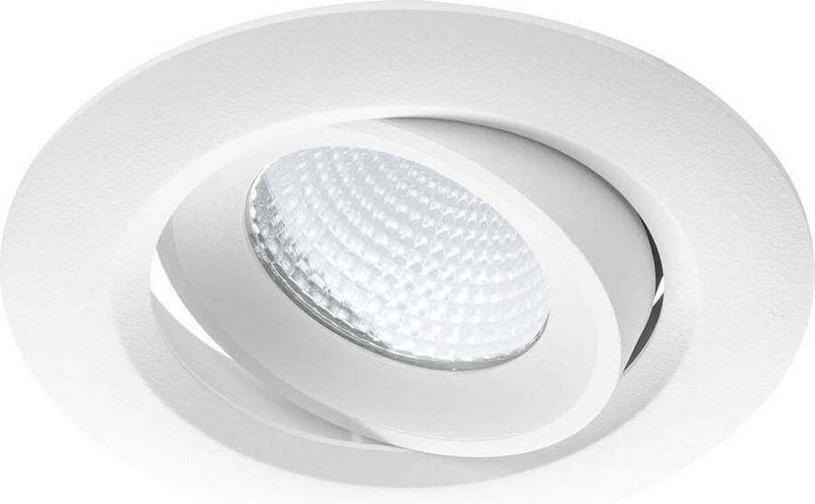 Noxion LED Spot Droplet Kantelbaar Aluminium 6W 400lm 36D 927 Zeer Warm Wit Zaagmaat 85mm IP44 Beste Kleurweergave Dimbaar