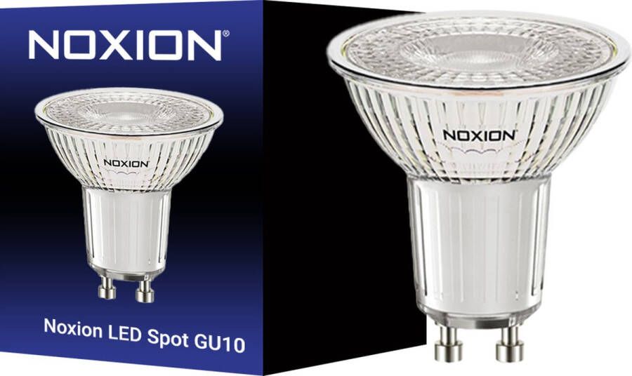 Noxion Led Spot Gu10 Par16 4w 345lm 36d 827 Zeer Warm Wit | Dimbaar Vervangt 50w