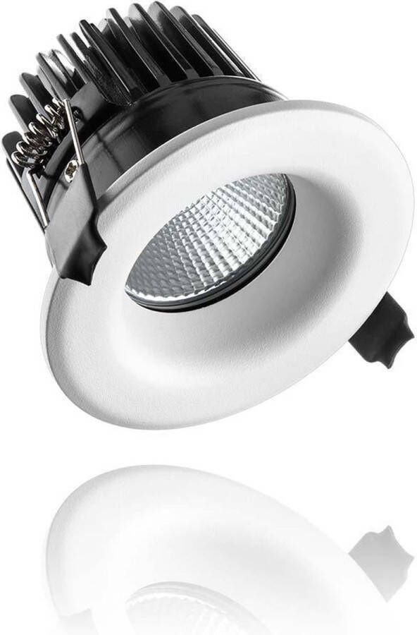 Noxion LED Spot H2O Vuurvast Wit 8W 585lm 927 Zeer Warm Wit Zaagmaat 70mm IP65 Beste Kleurweergave Dimbaar