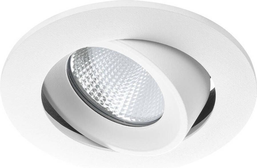 Noxion LED Spot Hydro Kantelbaar Vuurvast Wit 6W 400lm 36D 927 Zeer Warm Wit Zaagmaat 83mm IP65 Beste Kleurweergave Dimbaar