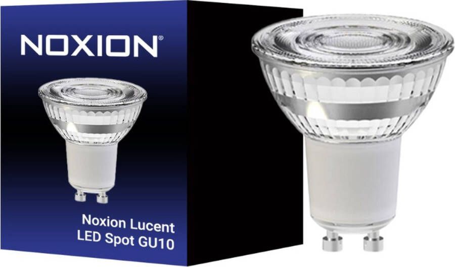 Noxion Lucent Led Spot Gu10 Par16 4.8w 450lm 36d 840 Koel Wit | Vervangt 65w