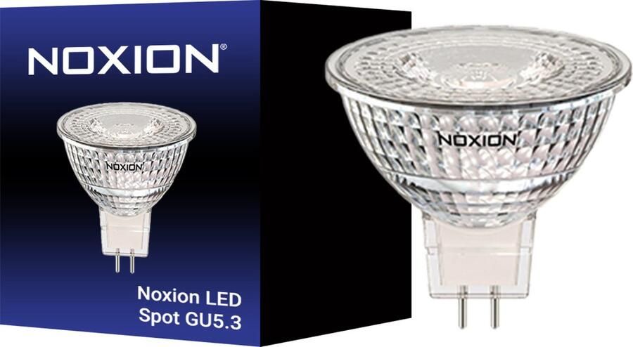 Noxion Led Spot Gu5.3 Mr16 7.5w 621lm 60d 830 Warm Wit | Dimbaar Vervangt 50w