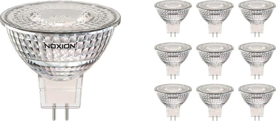 Noxion Voordeelpak 10x Led Spot Gu5.3 Mr16 2.5w 230lm 36d 827 Zeer Warm Wit | Vervangt 20w