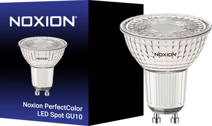 Noxion PerfectColor LED Spot GU10 PAR16 4W 345lm 36D 927 Zeer Warm Wit Beste Kleurweergave Dimbaar Vervangt 50W