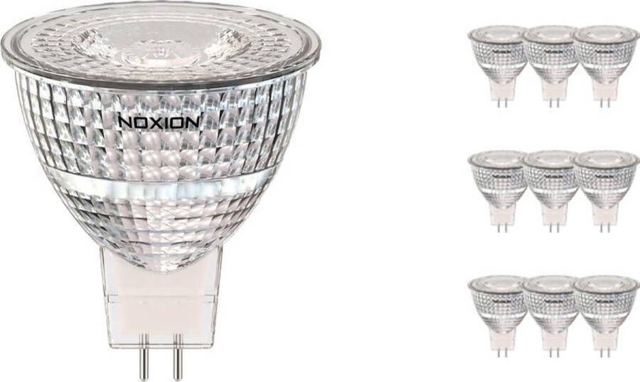 Noxion Voordeelpak 10x Led Spot Gu5.3 Mr16 6.1w 621lm 36d 840 Koel Wit | Vervangt 50w