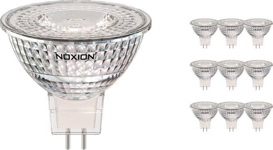 Noxion Voordeelpak 10x Led Spot Gu5.3 Mr16 7.8w 730lm 36d 827 Zeer Warm Wit | Vervangt 50w