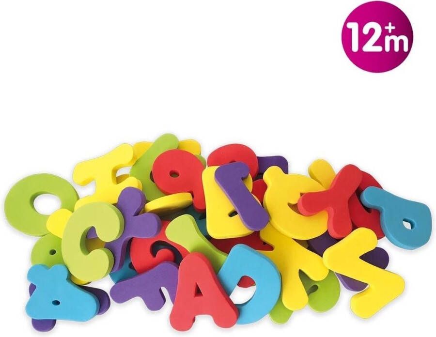 Nuby Badspeelgoed Letters En Cijfers Junior Schuim 36 Stuks