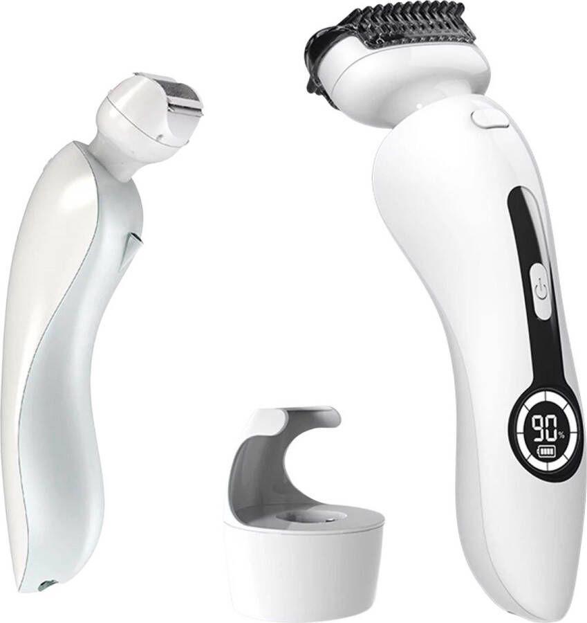 NueNext 3 in 1 Ladyshave Voor Vrouwen Gezicht Oksels Benen Bikinilijn Scheerapparaat Vrouw Haarverwijderaar Trimmer Vrouw Ladyshaves Bikini Oplaadbaar