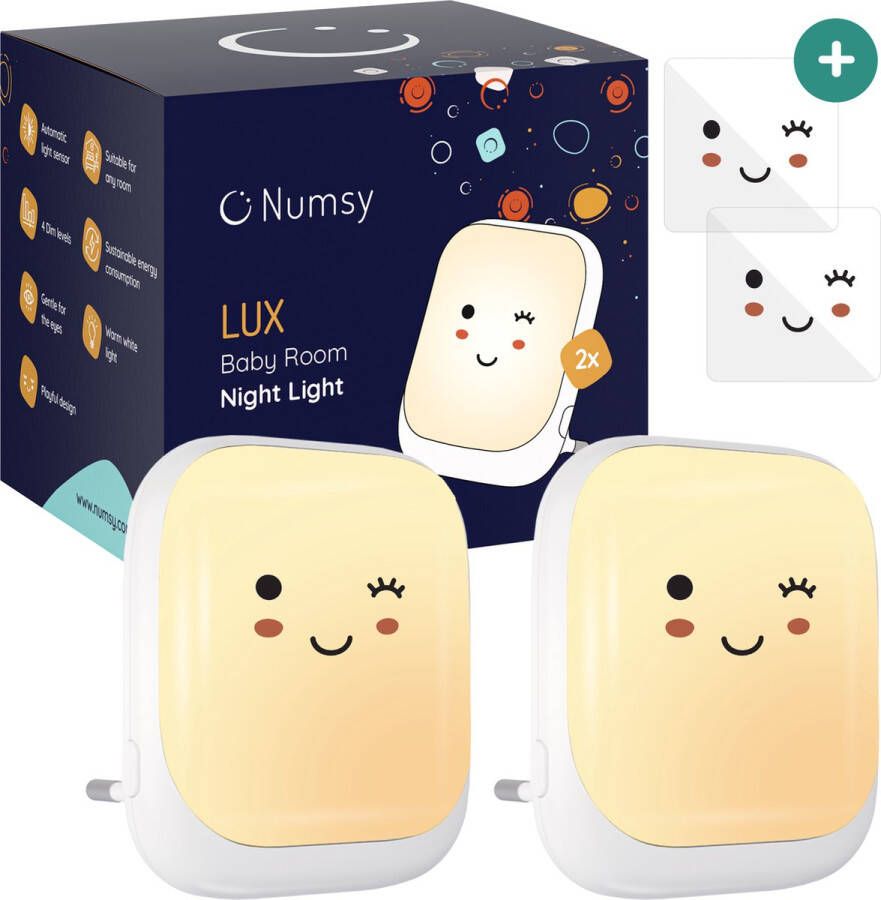 Numsy Babykamer Nachtlampje Lux Automatische Lichtsensor