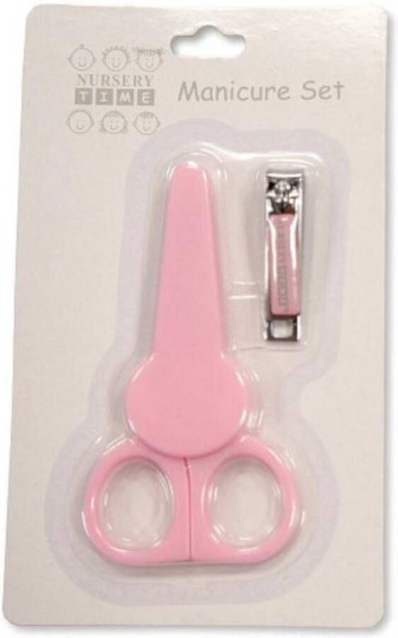 Nursery time Manicureset Baby Roze 2-delig