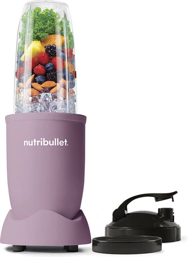 NutriBullet Exclusive Blender 900 Watt Smoothie Maker Incl. Accessoires Lavendel Paars