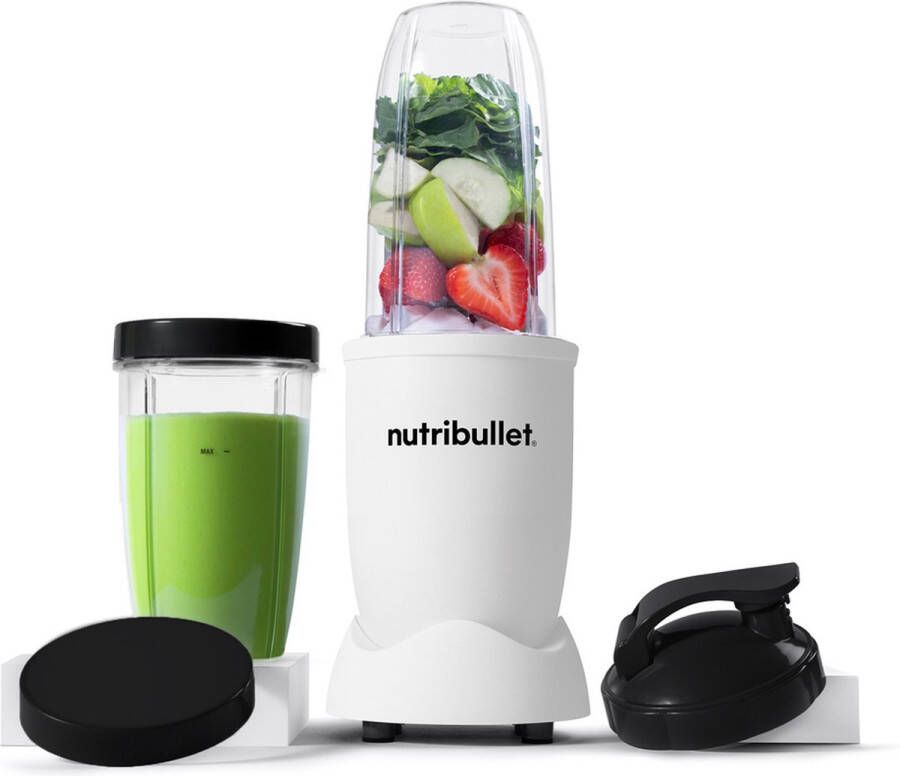 NutriBullet Exclusive Blender 900 Watt Smoothie Maker Incl. To Go Accessoires Wit - Foto 3