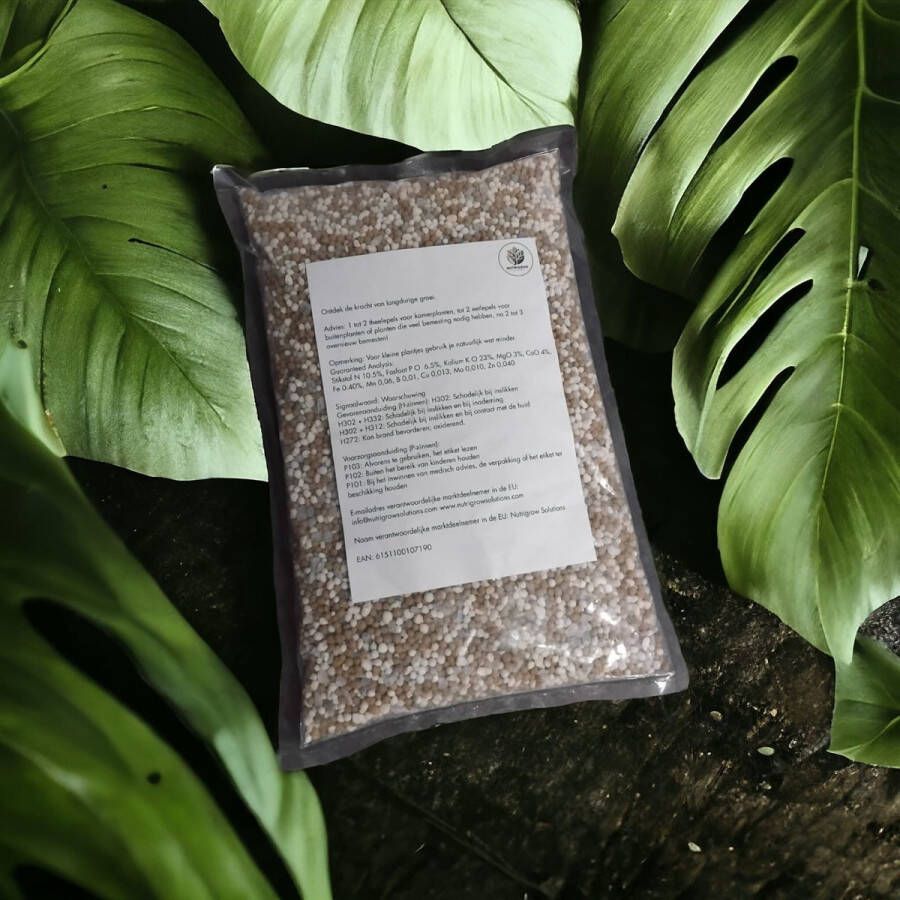 Nutrigrow Solutions Easypearls Premium Plantenvoeding voeding voor kamerplanten 1kg