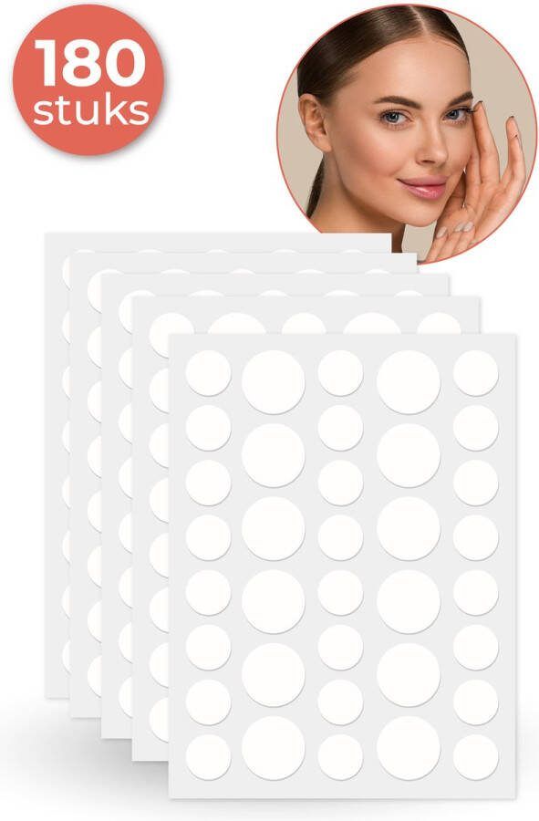 Nuvance Pimple Patch 180 Stuks Acne Patch Pimple Patches Puisten Verwijderaar Geschikt voor 6 Verschillende Type Acne