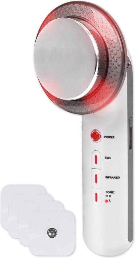 Nuvance Ultrasone Slimming Machine 3 in 1 Huidverjongingsapparaat EMS Functie Anti Cellulitis Apparaat Cellulite Massage Apparaat Black Friday 2023 Deals