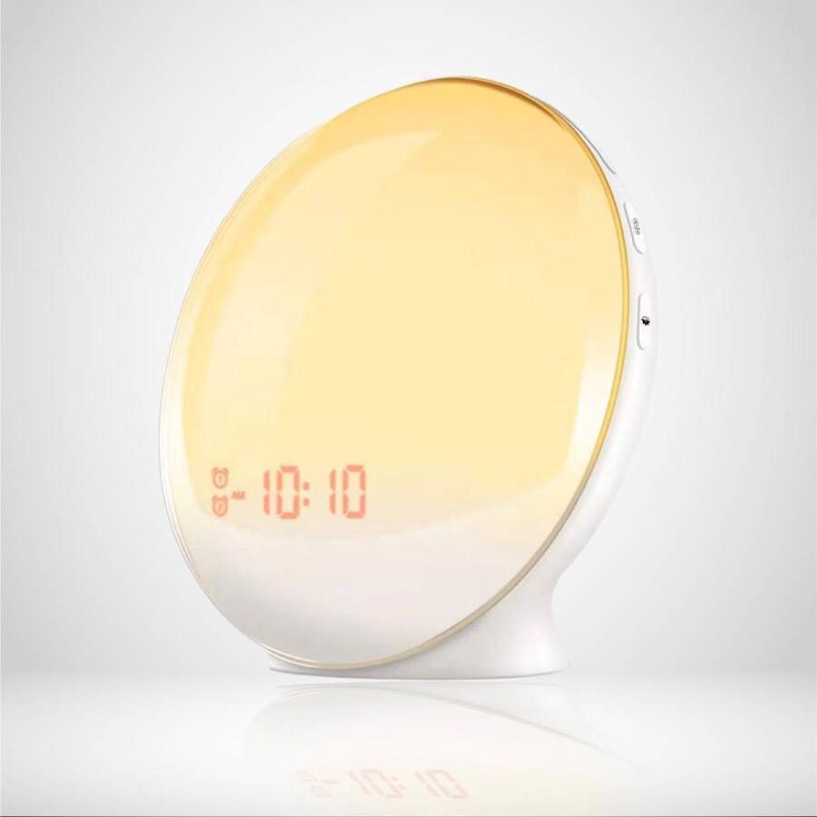 Nuvoo Wake-Up Light – Sleep Light USB aansluiting Radio Wekker