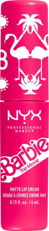 NYX PMU NYX Professional Makeup Smooth Whip Barbie Limited Edition Liquid Lipstick 01 Dream House Pink