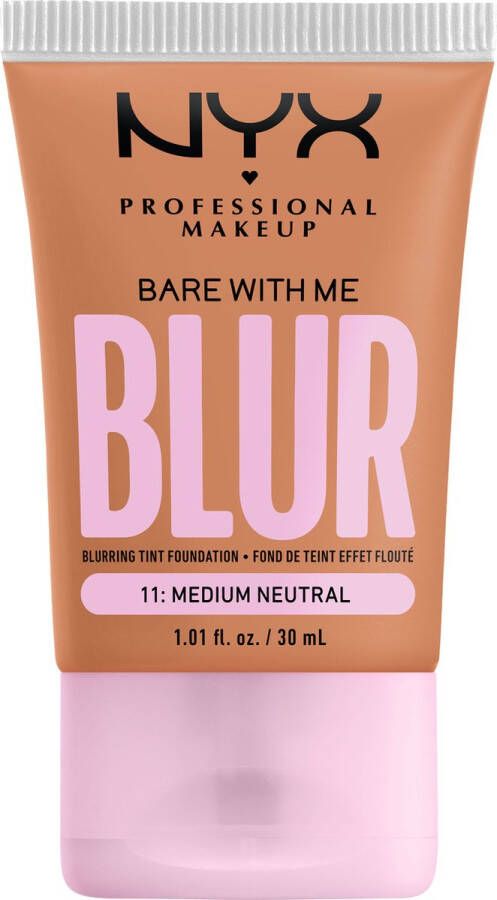 NYX Professional Makeup Bare with Me Blur Medium Neutral Blur foundation
