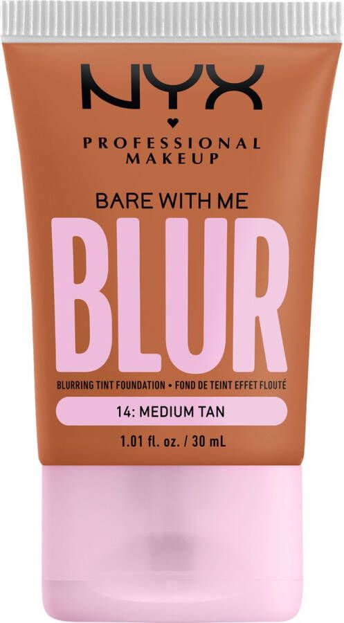 NYX Professional Makeup Bare with Me Blur Medium Tan Blur foundation