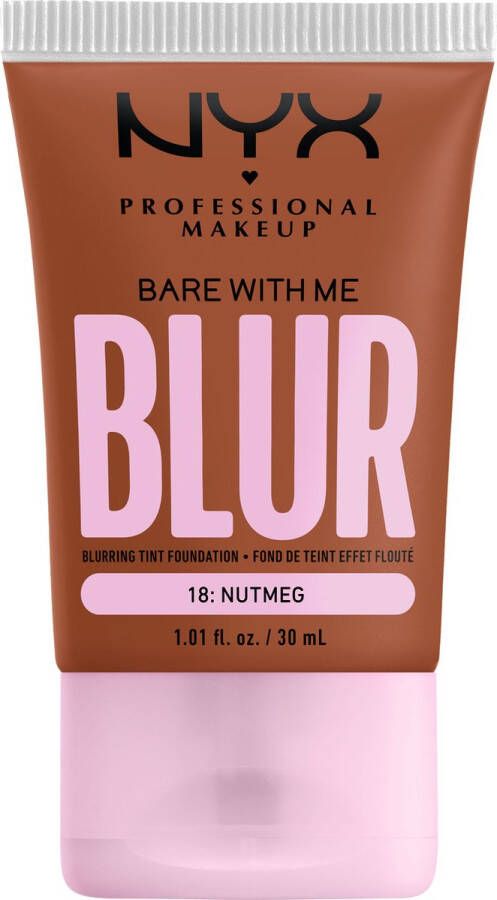 NYX Professional Makeup Bare with Me Blur Nutmeg Blur foundation