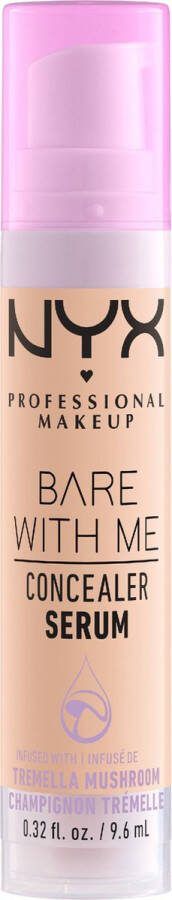 NYX Professional Makeup Bare With Me Concealer Serum Vanilla Concealer Zeer licht
