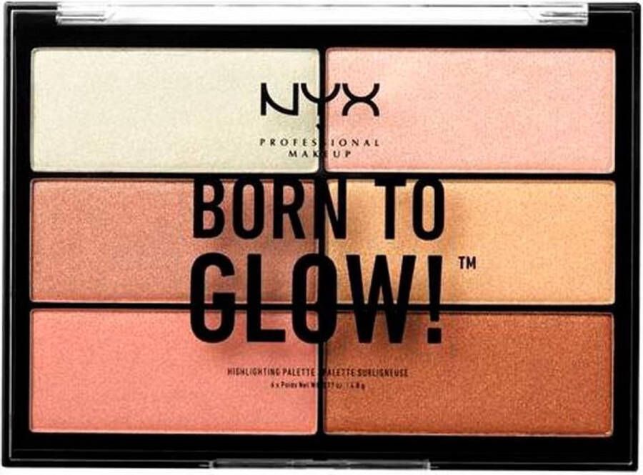 NYX Professional Makeup Born To Glow Highlighter Palette