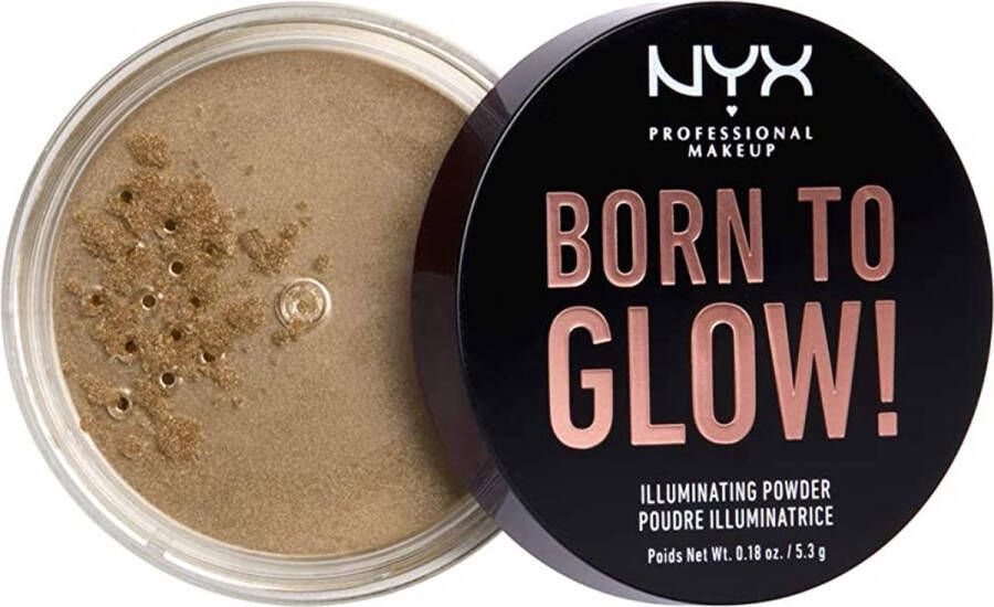 NYX Professional Makeup Born To Glow Illuminating Powder Ultra Light Beam