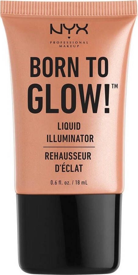 NYX Professional Makeup Born To Glow Liquid Illuminator Gleam Vloeibare Highlighter 18 ml