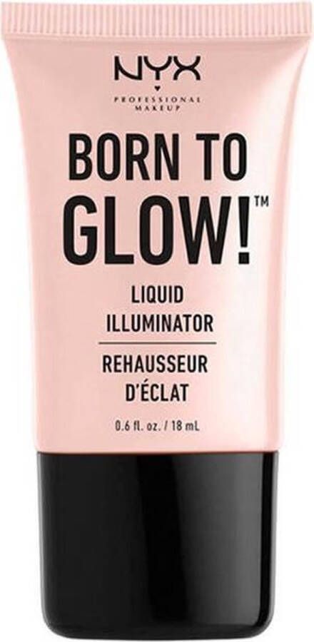 NYX Professional Makeup Born To Glow Liquid Illuminator Sunbeam Vloeibare Highlighter 18 ml